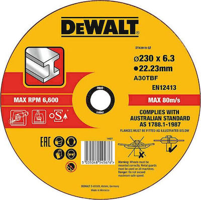 Dewalt Metal Cutting Disc DT43919