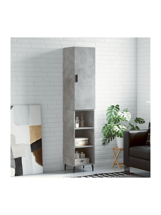 Bibliothek Grau 34.5x34x180cm
