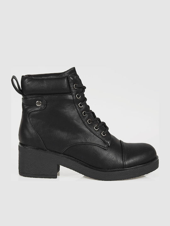 Stiefeletten Damen Schwarz