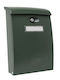 Amig Metallic Mailbox Green 105cm