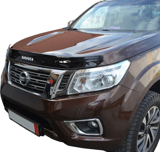 GroupAK Windbreaker Car Hood for Nissan Navara 1pcs