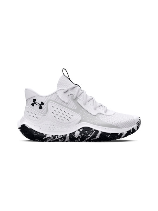 Under Armour Jet 23 Low Basketball Shoes White