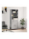 Bibliothek Grey 69.5x34x180cm