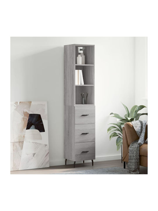 Schrank Boden Grey 34.5x34x180cm