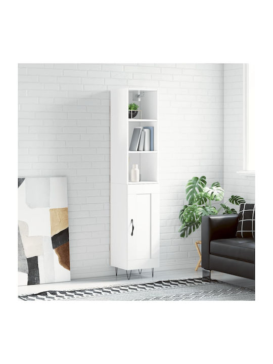 Schrank Boden White 34.5x34x180cm