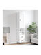 Bibliothek White 34.5x34x180cm