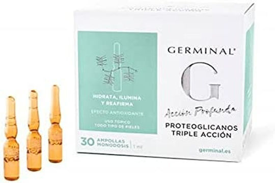 Germinal Антистареещо Серум за Лице с Хиалуронова киселина 30x1ml