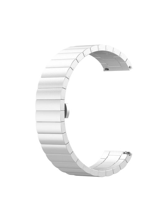 Fit Mini One Bead Metal Steel Watch Λουράκι Ασημί (Huawei Watch Fit mini)