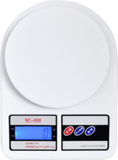 Tpster Digital Kitchen Scale Up To 5kg White
