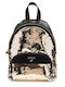 Guess Damen Tasche Rucksack Gold