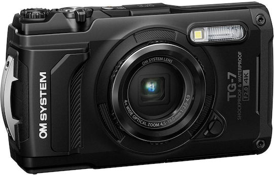 Olympus TG-7 Compact Camera 12MP 4K UHD Optical Zoom 4x Red