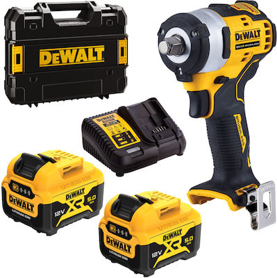 Dewalt Μπουλονόκλειδο 12V 2x5Ah