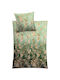 Kleine Wolke Duvet Cover Cotton Single 135x200 Zahra Green