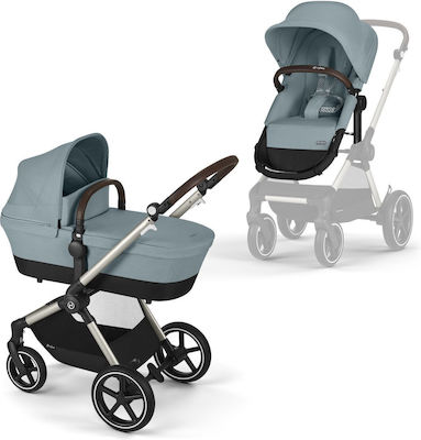 Cybex Lux Ρυθμιζόμενο Καρότσι 2 σε 1 Sky Blue