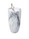 Rea Aufsatzwaschbecken Keramik 45x45x84cm Weiß
