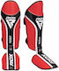 RDX Shin Guards Adults Red