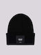 Beanie Unisex Beanie Knitted in Black color