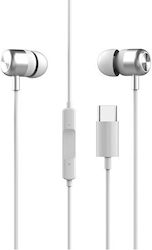 Yookie YTL-03 In-ear Handsfree Ακουστικά με Βύσμα USB-C Yookie YTL-03 In-ear Handsfree Ακουστικά με Βύσμα USB-C
