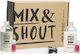Mix & Shout Balancing Curly Routine Haarpflege-Set für Lockige Haare mit Shampoo 4 Stück