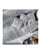 Guy Laroche Nobel Three-Seater Sofa Throw Chenille 180x300cm Gray