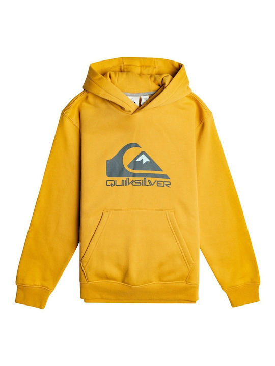 Quiksilver Kids Sweatshirt with Hood Yellow Big...