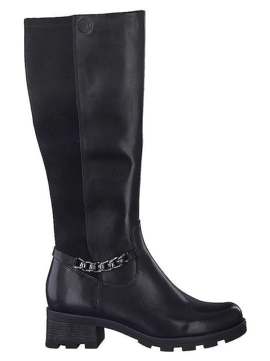 Leather Women's Boots Black