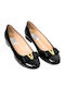 Anatomic Patent Leather Ballerinas Black