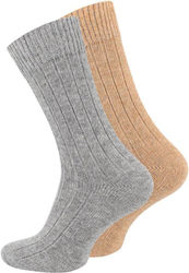 Norweger Socks Grey/Brown 2Pack