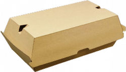 THalassinos Set de 50 Cutii de carton Cutii Containere alimentare Kraft 22x20x8cm