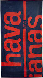 Havaianas Blue Beach Towel 200x100cm