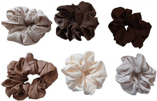 Ro-Ro Accessories Scrunchie Εκρού