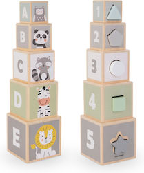 Mamabrum Stacking Toy made of Wood for 12++ Months