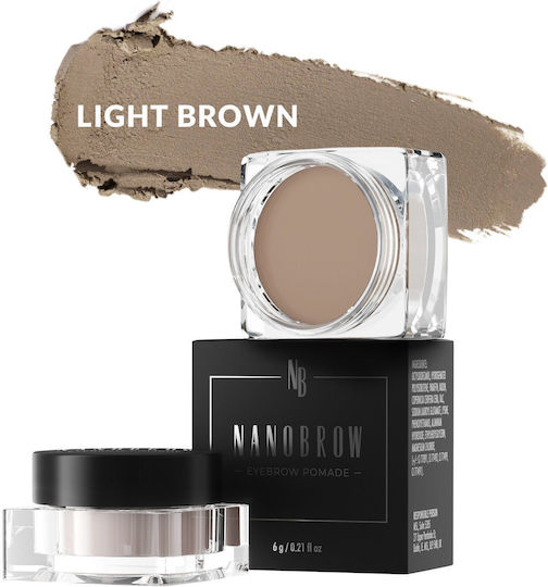 Nanobrow Помада за Вежди Светлокафяв 6гр