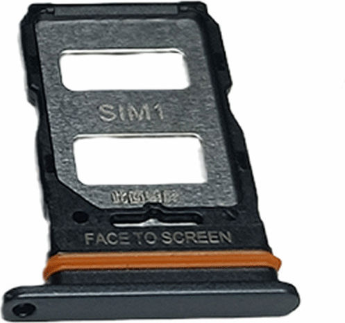 Sim Card Slot Black Poco X4 GT