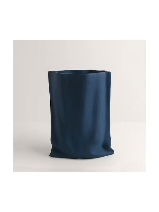 KOART | Lux Blue Ceramic Vase 20X20X23.5CM