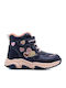 Παιδικά Sneakers High με Σκρατς Μπλε
