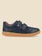 Kids Sneakers with Scratch Navy Blue