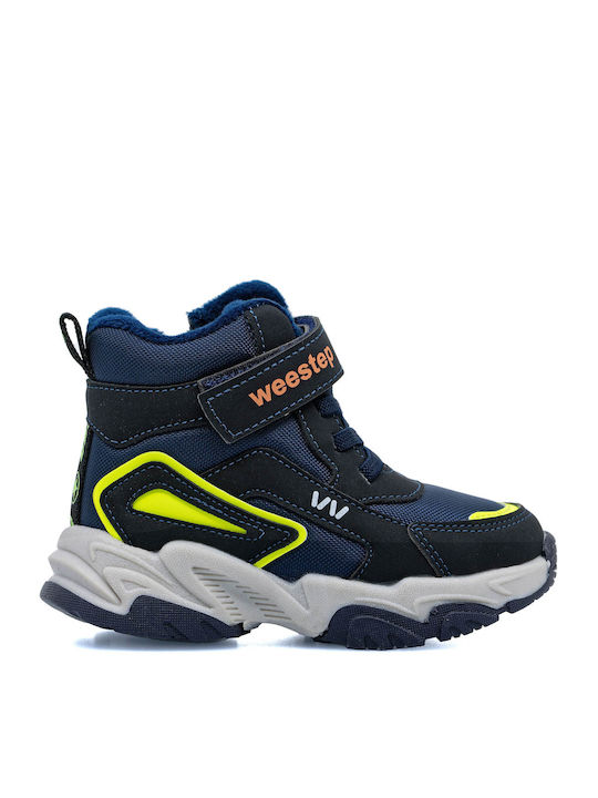 Weestep Kinder-Sneaker Hoch Blau