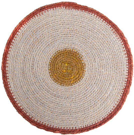 Soulworks Placemats Din paie Gri 22x22cm 1buc