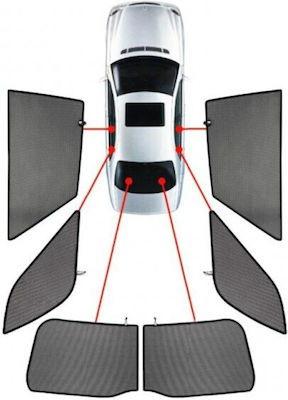 CarShades für Auto Fünftürer (5D) 6Stück