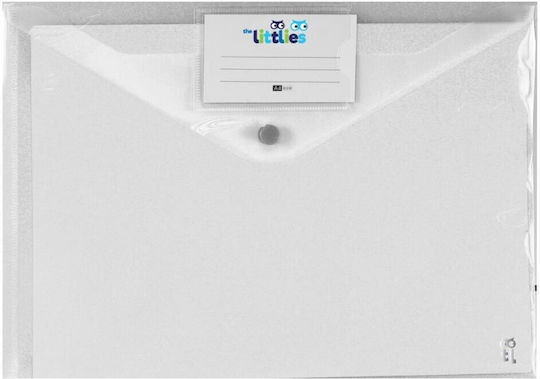 The Littlies Ordner mit Schaltfläche für Papier A4 Weißς