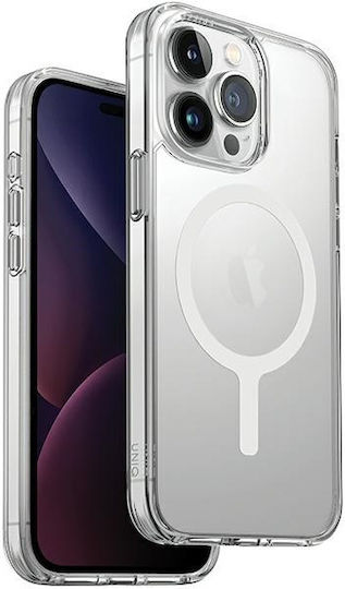 Uniq Lifepro Xtreme Back Cover Silicone Magnetic Transparent (iPhone 15 Pro)