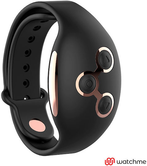 WatchMe Wireless Technology Watch Δονητής με Remote Control Μαύρος