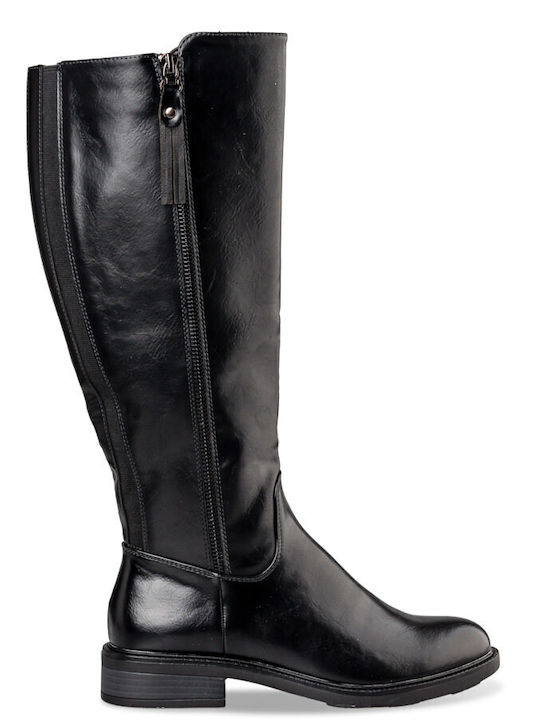 Envie Shoes Γυναικείες Μπότες Ιππασίας Μαύρες