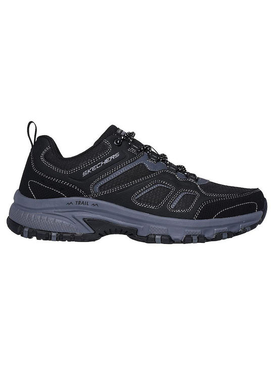 Skechers Top Lace-up Ανδρικά Αθλητικά Παπούτσια Running Μαύρα