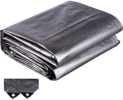 Cresman Waterproof Tarpaulin 200gr/m² 3x2m. Heavy Duty Silver