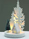 Aca Christmas Illuminated Decorative House with Battery 25x14.8x14.8cm.