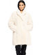 Women's Long Fur White