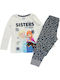 Disney Set Top & Bottom Kids Cotton Pyjamas Gray