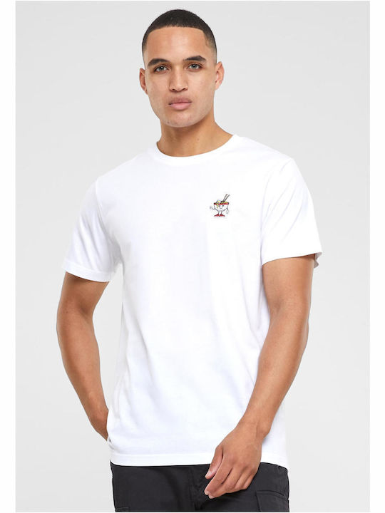 Mister Tee Ανδρικό T-shirt Κοντομάνικο Λευκό